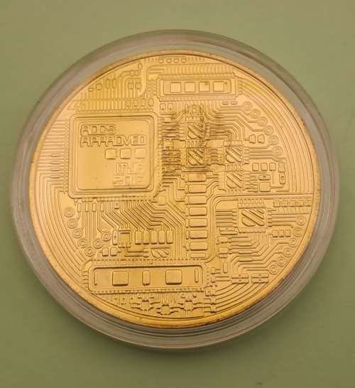 Symbolic - 1 Troy OZ 999 Fine Copper MJB Monetary Metals BITCOIN Token Decentralized -Peer to Peer r