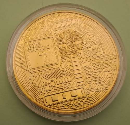 Symbolic - 1 Troy OZ 999 Fine Copper MJB Monetary Metals BITCOIN Token Decentralized -Peer to Peer r