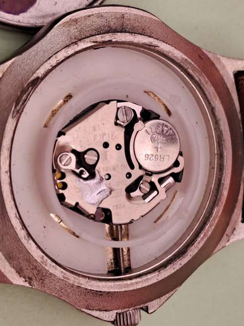 Pre-owned TIME Endurance Quartz Mens watch with Leather Strap  'Working' Japan Movement
