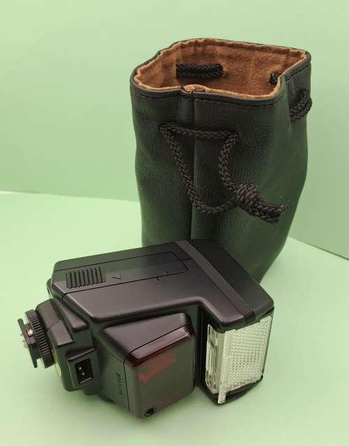 Nikon Speedlight SB-22 Flash for Nikon SLRs Even Digital DSLR Nikkor  in soft Case - Tested