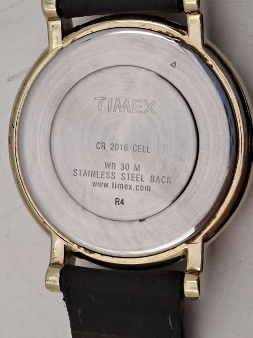 Pre-owned Vintage Timex Indiglo Quartz Mens Watch -Working-New Lithium Battery