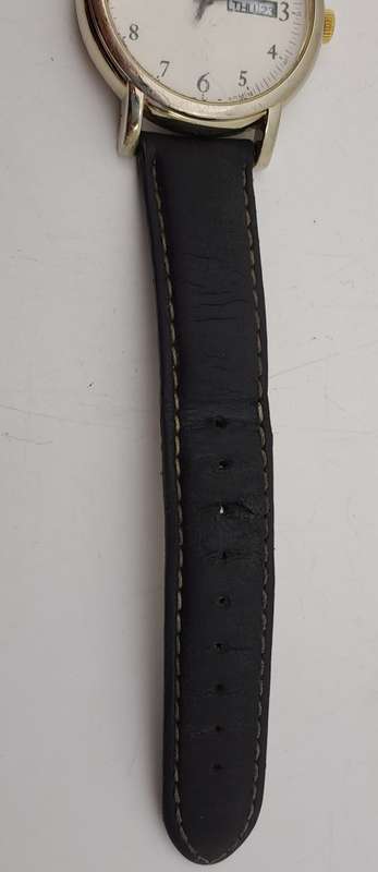 Pre-owned Vintage Timex Indiglo Quartz Mens Watch -Working-New Lithium Battery