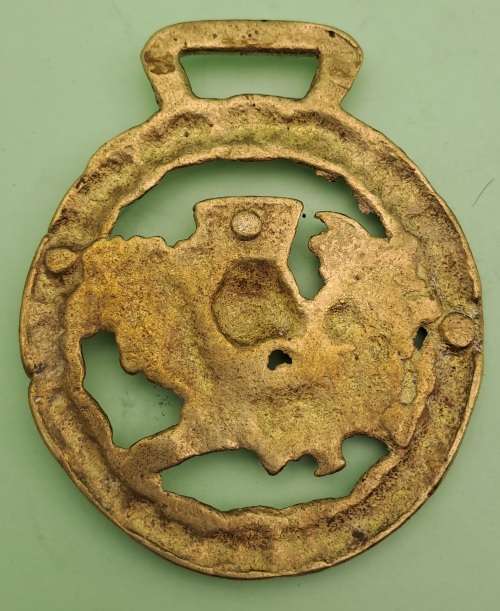 Vintage Horse Brass: Scottish Thistle