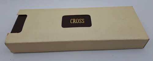 Vintage 10kt Rolled Gold CROSS pen in Case (Need new refill) soft tip