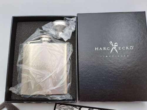 Marc Ecko Timepieces Hip Flask 6Oz- still in box