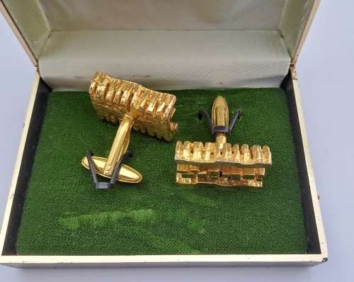 Vintage Gemini Cufflinks -Boxed