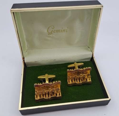 Vintage Gemini Cufflinks -Boxed