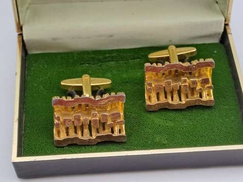 Vintage Gemini Cufflinks -Boxed