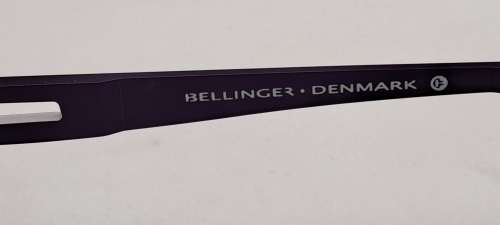 Pre-Owned Vintage Bellinger -Denmark reading glasses in Case -Titanium  Juhl 52 O 15 C.6495