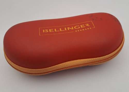 Pre-Owned Vintage Bellinger -Denmark reading glasses in Case -Titanium  Juhl 52 O 15 C.6495