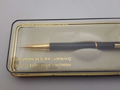Vintage Heri Stempel Pen German Made (need new refill an stempel) in Case
