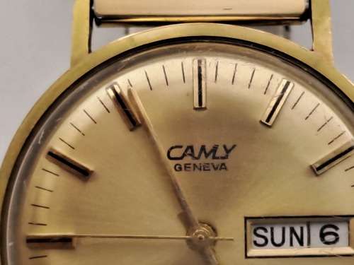 Vintage CAMY Geneva Mens Mechanical watch - Working