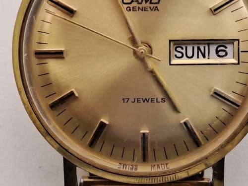 Vintage CAMY Geneva Mens Mechanical watch - Working