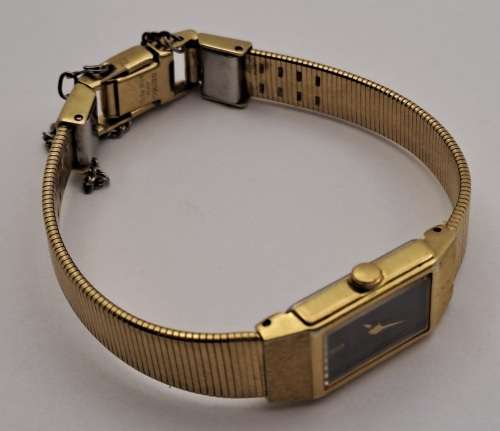 Pre-owned Vintage 1980's SEIKO Mechanical Ladies watch -Working   face=12x24mm,