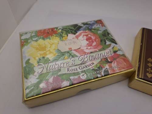 2 packs of Excellent PLATNIC Austria Playing Cards - Boxed