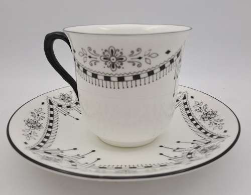 Vintage Shelley Art Deco China Demitasse Tea Duo Rd 674953 - England (9 available)