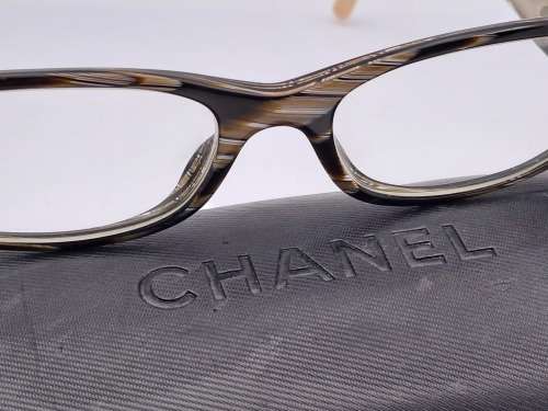 Pre-owned Chanel reading Glasses 3119-H c,944 50 U 16 135 in Case Made in Italy