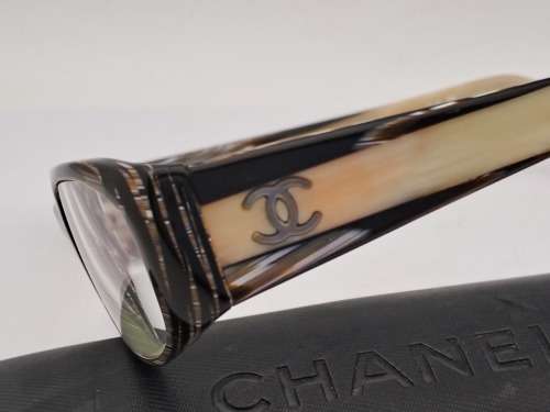 Pre-owned Chanel reading Glasses 3119-H c,944 50 U 16 135 in Case Made in Italy