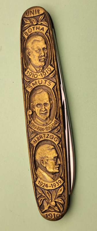 Vintage 6 Union Presidents 1910-1960 Pocket Knife Jovika Solingen Germany
