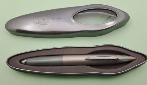 Pre-owned - CROSS Morph Comfort Grip Ballpoint Pen with Gel Rolling Ball Refill (Ink is Dry)
