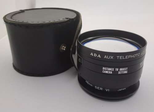 Ada Aux.46mm SER Telephoto lens For S-VI made in Japan in Case