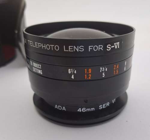 Ada Aux.46mm SER Telephoto lens For S-VI made in Japan in Case