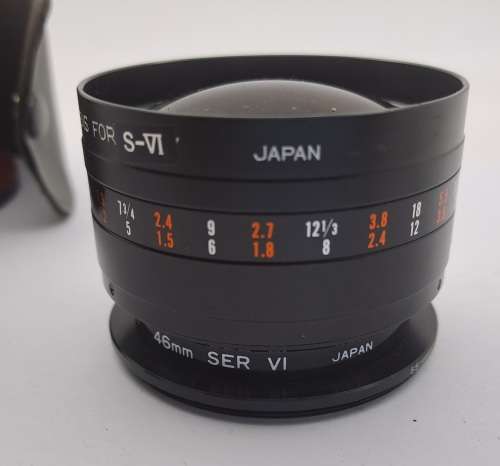 Ada Aux.46mm SER Telephoto lens For S-VI made in Japan in Case