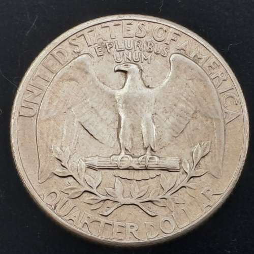 1966 United States ¼ Dollar "Washington Quarter"-circulated