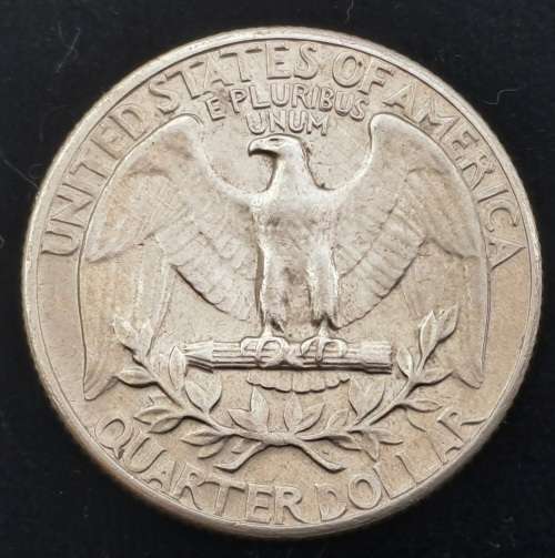 1966 United States ¼ Dollar "Washington Quarter"-circulated