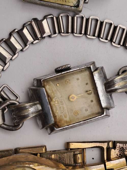 11 x Vintage ladies Mechanical watches (NOT WORKING) inc. Admiral watersport,Rotary,Roamer,Cyma for