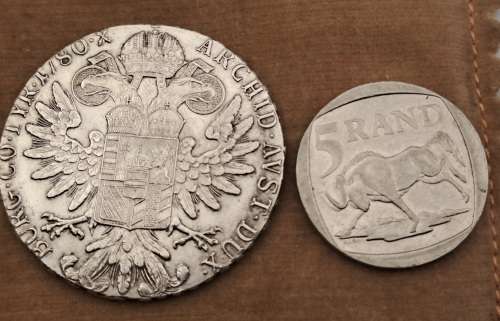 1780  Austrian Empire (SILVER .833)  1 Thaler - Maria Theresia Vienna -(243 year old Coin)