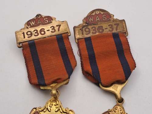 Two 1936 to 1937 W.A.S (Witwatersrand Acricultural Society)Horse show Medals No 31 and 943