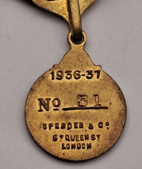Two 1936 to 1937 W.A.S (Witwatersrand Acricultural Society)Horse show Medals No 31 and 943