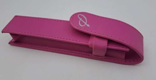 Pink Parker Vector Fountain Pen in Leather Pouch -Unused - need ink Cartridge