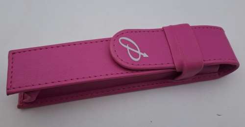 Pink Parker Vector Fountain Pen in Leather Pouch -Unused - need ink Cartridge