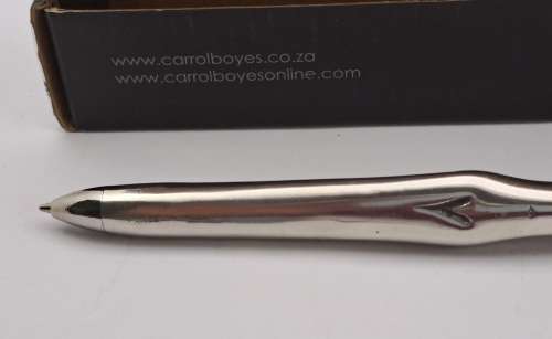 Collectable Carrol Boyes Pen (Woman) Carrol Boyes Functional Art in pewter -Boxed