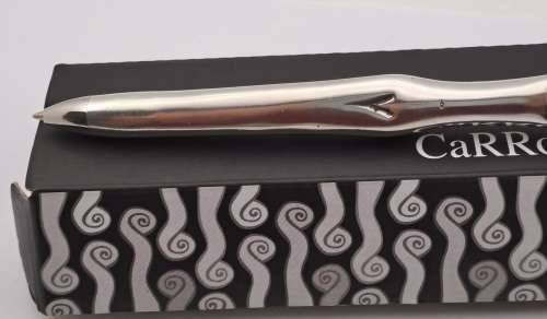Collectable Carrol Boyes Pen (Woman) Carrol Boyes Functional Art in pewter -Boxed