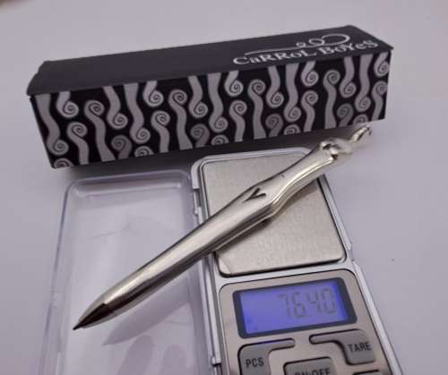Collectable Carrol Boyes Pen (Woman) Carrol Boyes Functional Art in pewter -Boxed