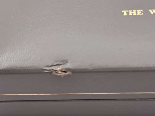 Pre-owned  ST.Lavin Ball pen  -Paris-Personalised THE CAP DOES NOT FIT TIGHT In Case