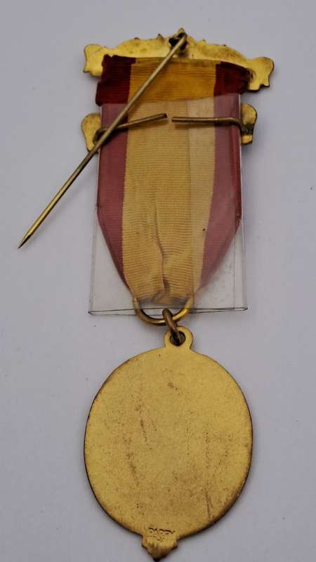 Vintage Delegate 1922-1972 Southport PGL Southport Convention 1985 Masonic Jewel
