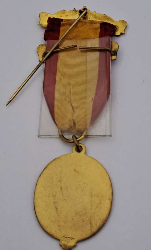 Vintage Delegate 1922-1972 Southport PGL Southport Convention 1985 Masonic Jewel