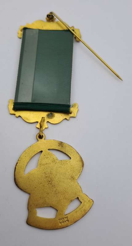 Vintage Saudi Arabia Overseas Buffaloes Association Masonic Jewel (Free Mason)