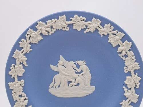 Collectable Vintage  Wedgwood Jasperware small Plate 111mm-Made in England