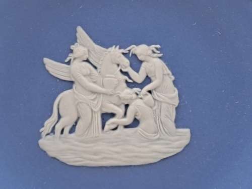 Collectable Vintage  Wedgwood Jasperware small Plate 111mm-Made in England
