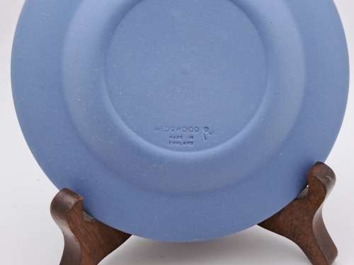 Collectable Vintage  Wedgwood Jasperware small Plate Winston Churchill 111mm-Made in England