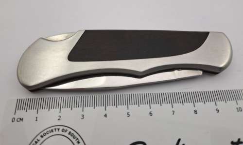 Vintage Edge Mark 440 Stainless Steel 11-329 Pocket Knife - Japan(Branded Silver Star)