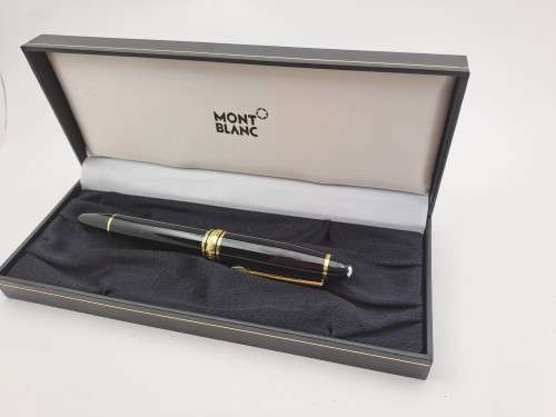 Vintage Mont Blanc Fountain Pen with Iridium Point Nib Sn KX1251921 -Boxed-NO CONVERTER