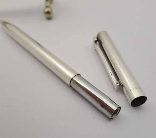 Vintage Tiffany & Co. Sterling .925 Silver Pen(Silver Tested) (has a Cross refill)