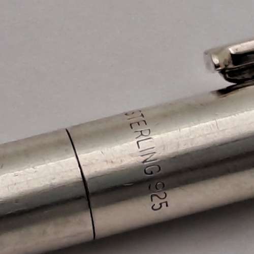Vintage Tiffany & Co. Sterling .925 Silver Pen(Silver Tested) (has a Cross refill)