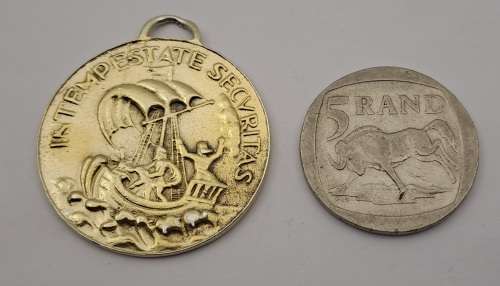 18th Century St George Draagpenning Medal 34x37x1,5mm